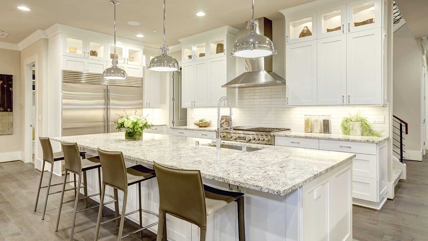 Modern remodeled kitchen