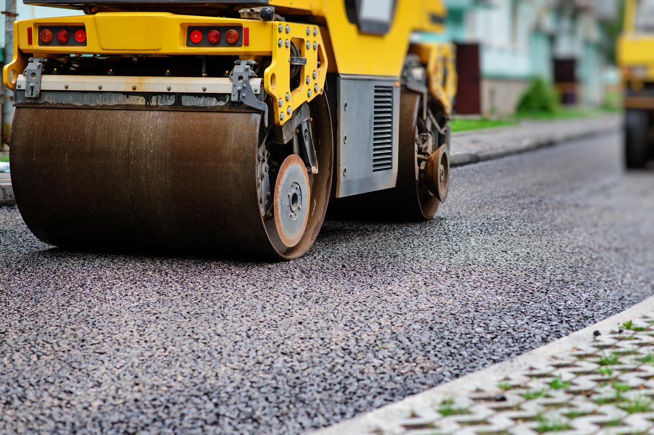 equipment for resurfacing driveway